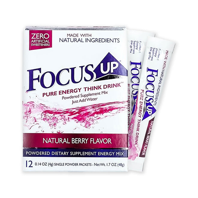 FocusUP® - The "Pure-Energy Think-Drink"