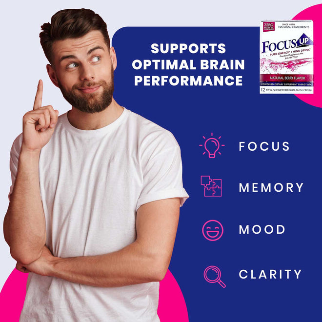 FocusUP® - The "Pure-Energy Think-Drink"