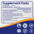 Mimi's Miracle Glutathione® - Supplement Facts