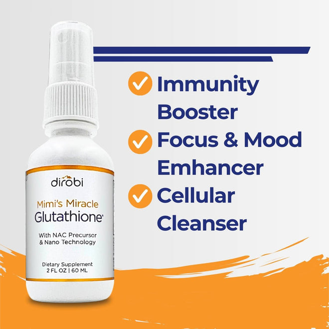 Mimi's Miracle Glutathione® - Boosts Immunity, Enhances Mood & Focus, Cellular Cleanser