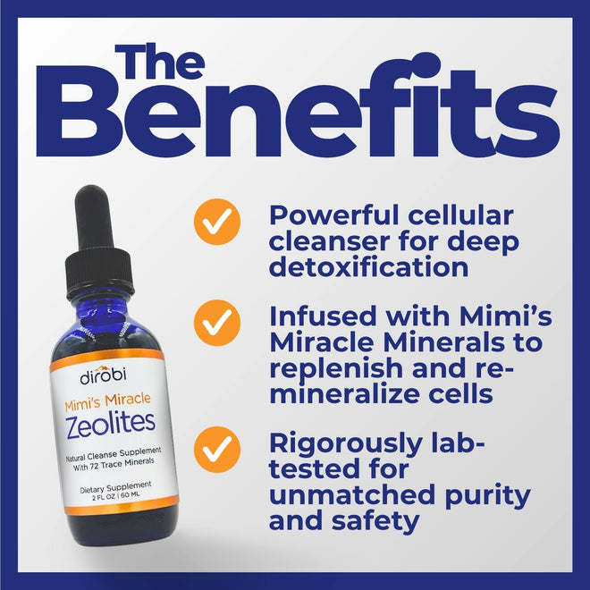 Mimi's Miracle Zeolites - The Benefits