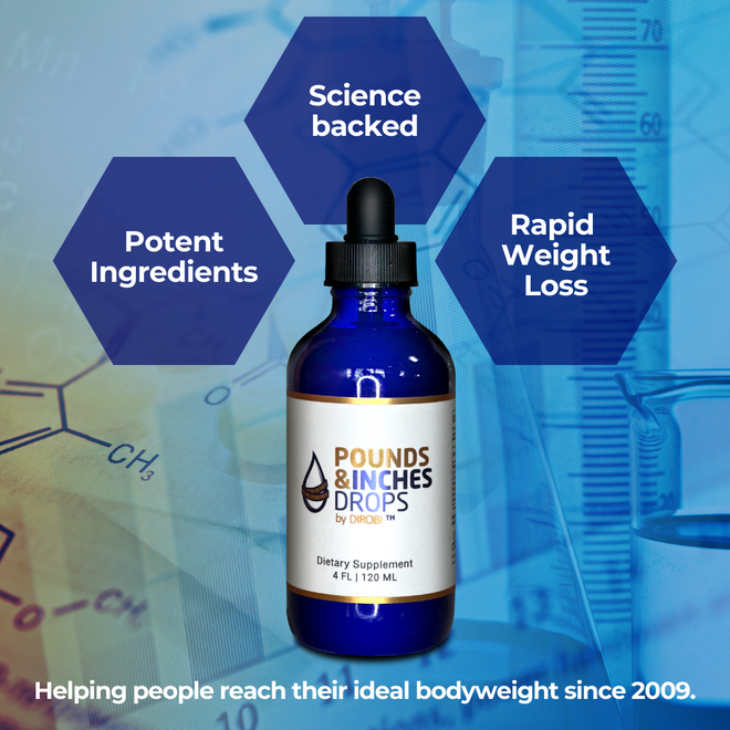 Pounds and Inches Drops by Dirobi - Helping People Reach Their Ideal Bodyweight Since 2009
