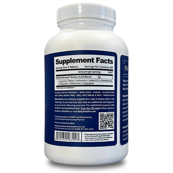 PerfectAmino Amino Acid Tablets by BodyHealth