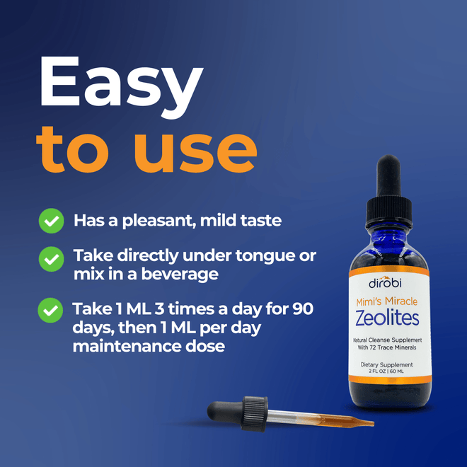 Mimi's Miracle Zeolites - The Ultimate Science-Backed Detox Solution