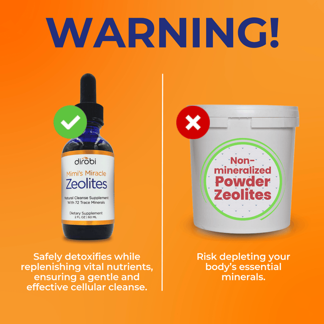 Mimi's Miracle Zeolites - The Ultimate Science-Backed Detox Solution