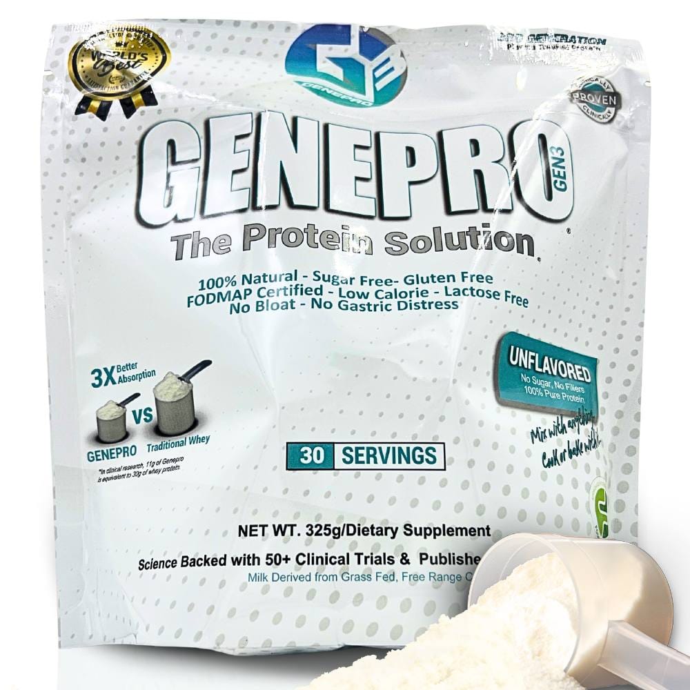 Dirobi Supplement Musclegen Performance Nutrition's GENEPRO Medical Grade Protein - 30 Servings