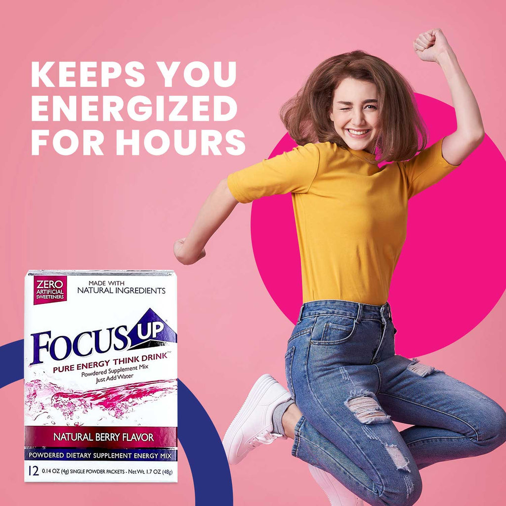 Dirobi Energy Drink FocusUP® - The "Pure-Energy Think-Drink"