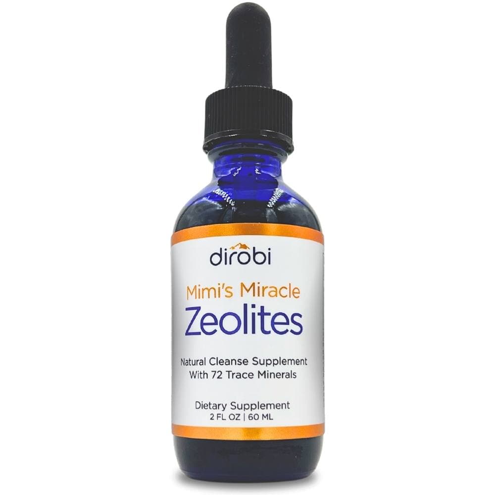 Dirobi Detox and Mineral Supplement Mimi's Miracle Zeolites — Clinoptilolite Detox Drops