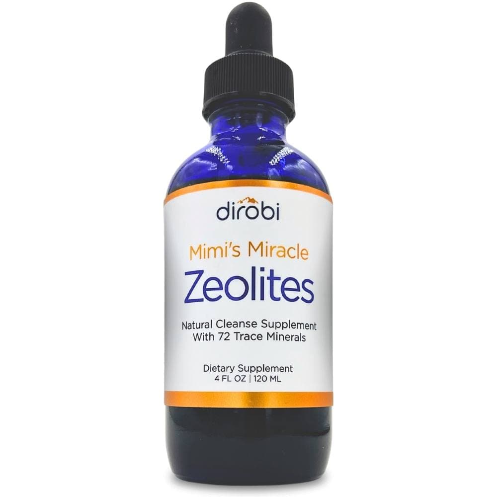 Dirobi Detox and Mineral Supplement Mimi's Miracle Zeolites — Clinoptilolite Detox Drops