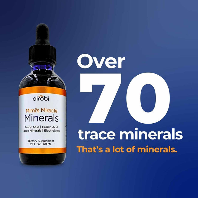 Mimi's Miracle Minerals™ — Fulvic Acid & 72+ Trace Minerals