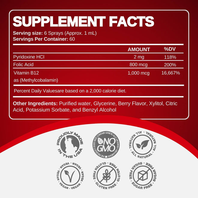 CCL Advanced Vitamin B12 Complex™ | Energy, Metabolism, and Improved Mood
