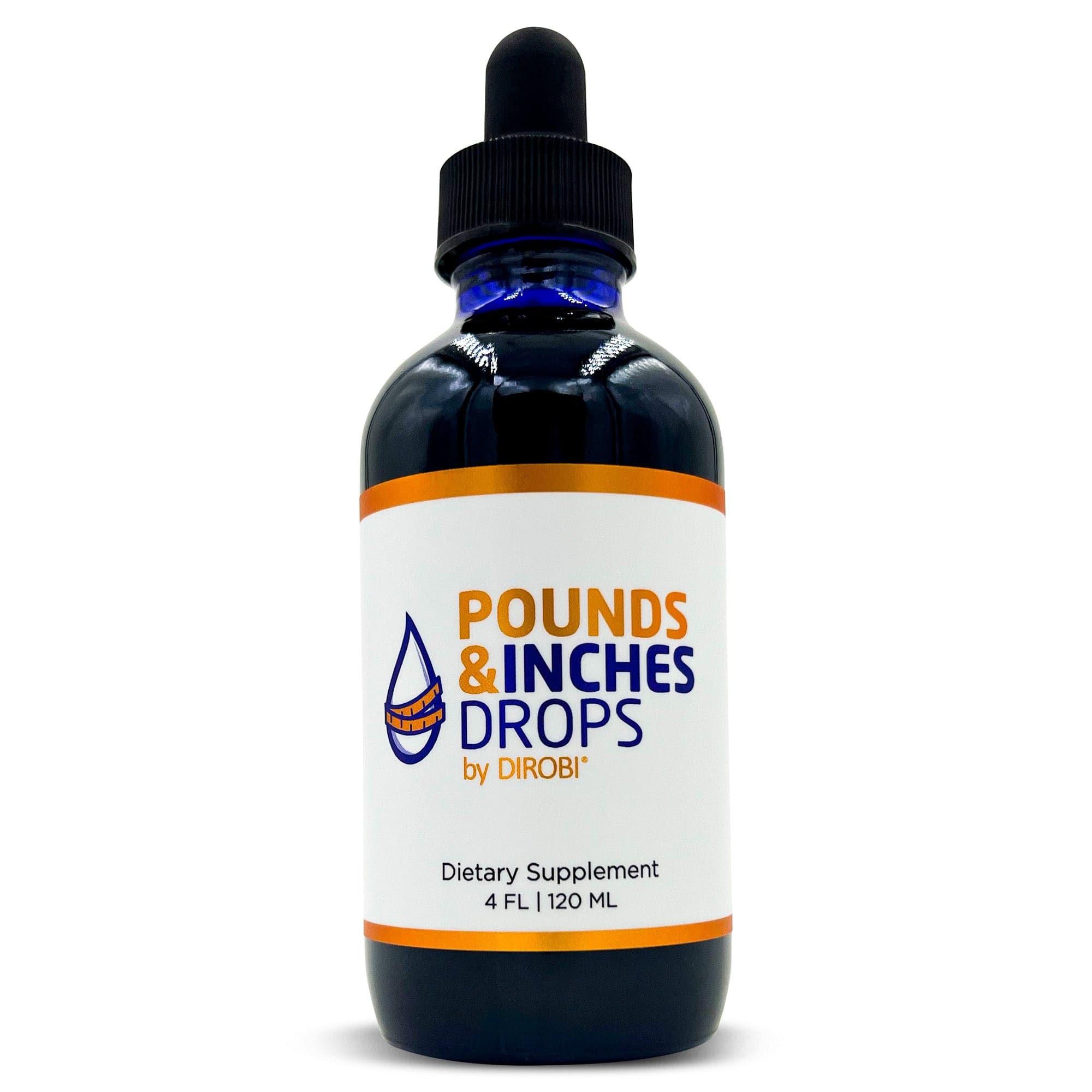 Dirobi Supplement Pounds and Inches Drops | Weight Management with Chromium GTF